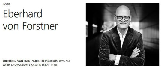 Eberhard von Forstner im Blach Report Eberhard von Forstner im Blach Report