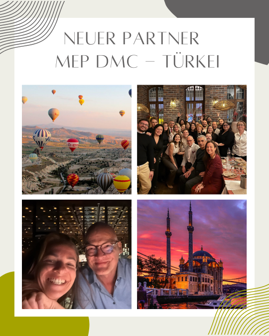 Neuer Partner an Bord: MEP DMC – Türkei Neuer Partner an Bord: MEP DMC – Türkei