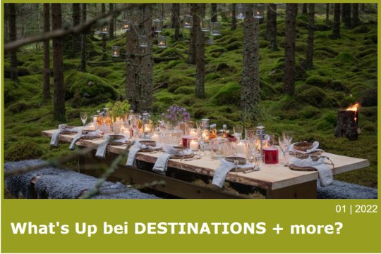 What's Up DESTINATIONS + more, 01|2022 What's Up DESTINATIONS + more, 01|2022